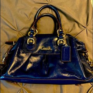 Coach cobalt blue satchel